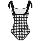Fashion Printed One Piece Swimsuit And Cover Up 2305105071