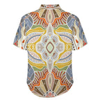 Men's Vintage Print Vacation Hawaiian Shirt 2306104050