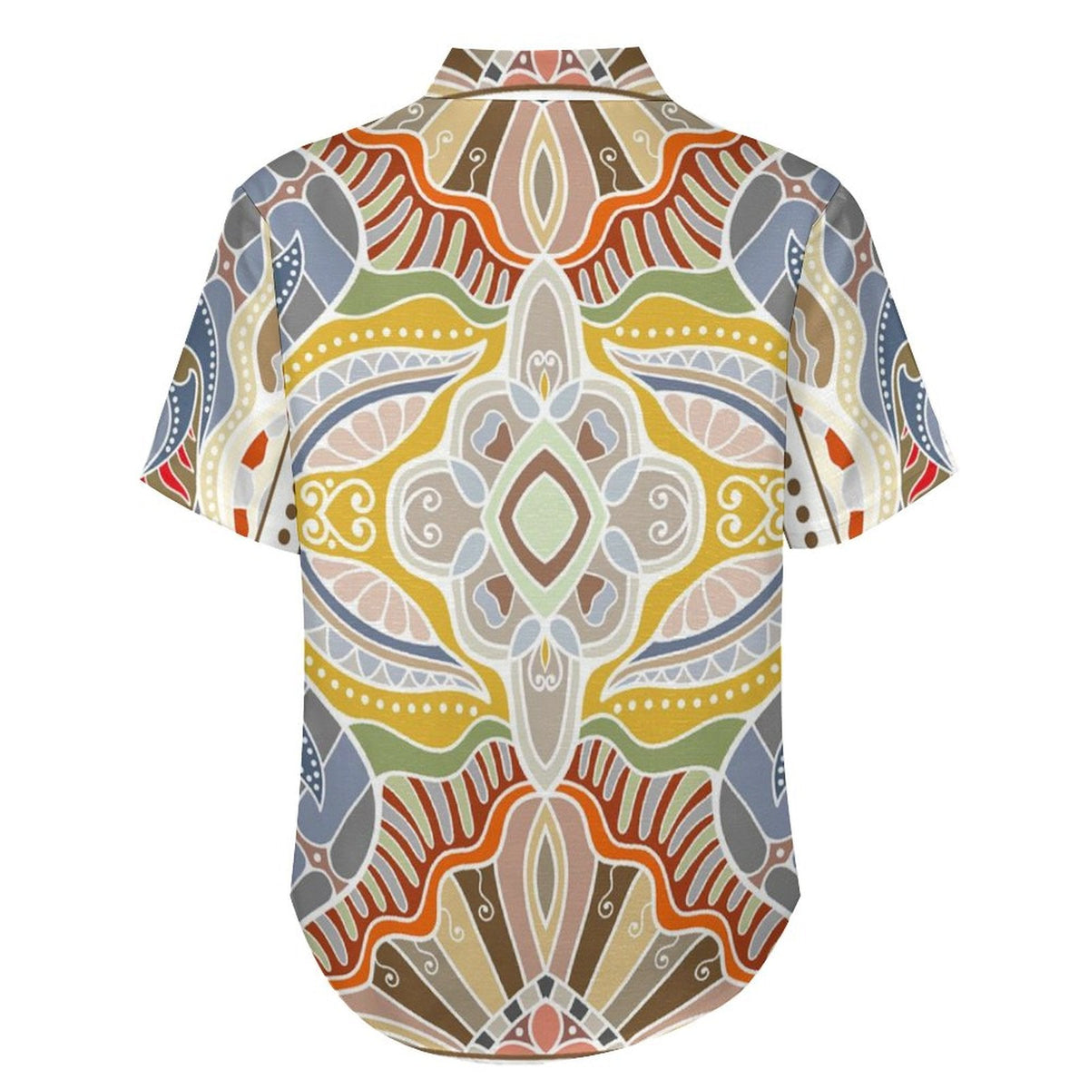 Men's Vintage Print Vacation Hawaiian Shirt 2306104050
