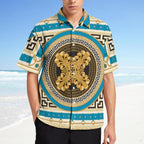 Men's Fashion Casual Printed Short Sleeve Shirts 2306100455