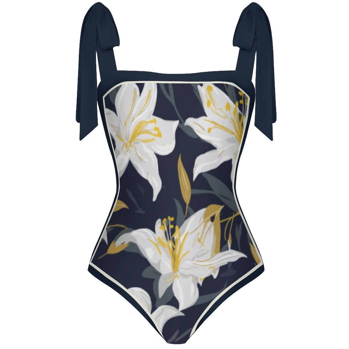 Fashion Printed One Piece Swimsuit And Cover Up 2305104976