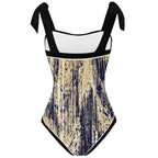Fashion Printed One Piece Swimsuit And Cover Up 2305105707