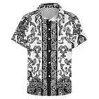 Men's Fashion Casual Printed Short Sleeve Shirts 2306101110