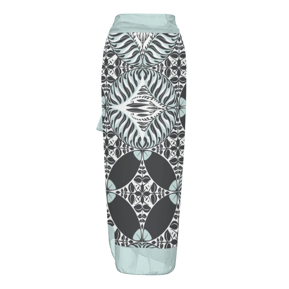 Casual Printed One Piece Swimsuit And Cover Up 2306100474