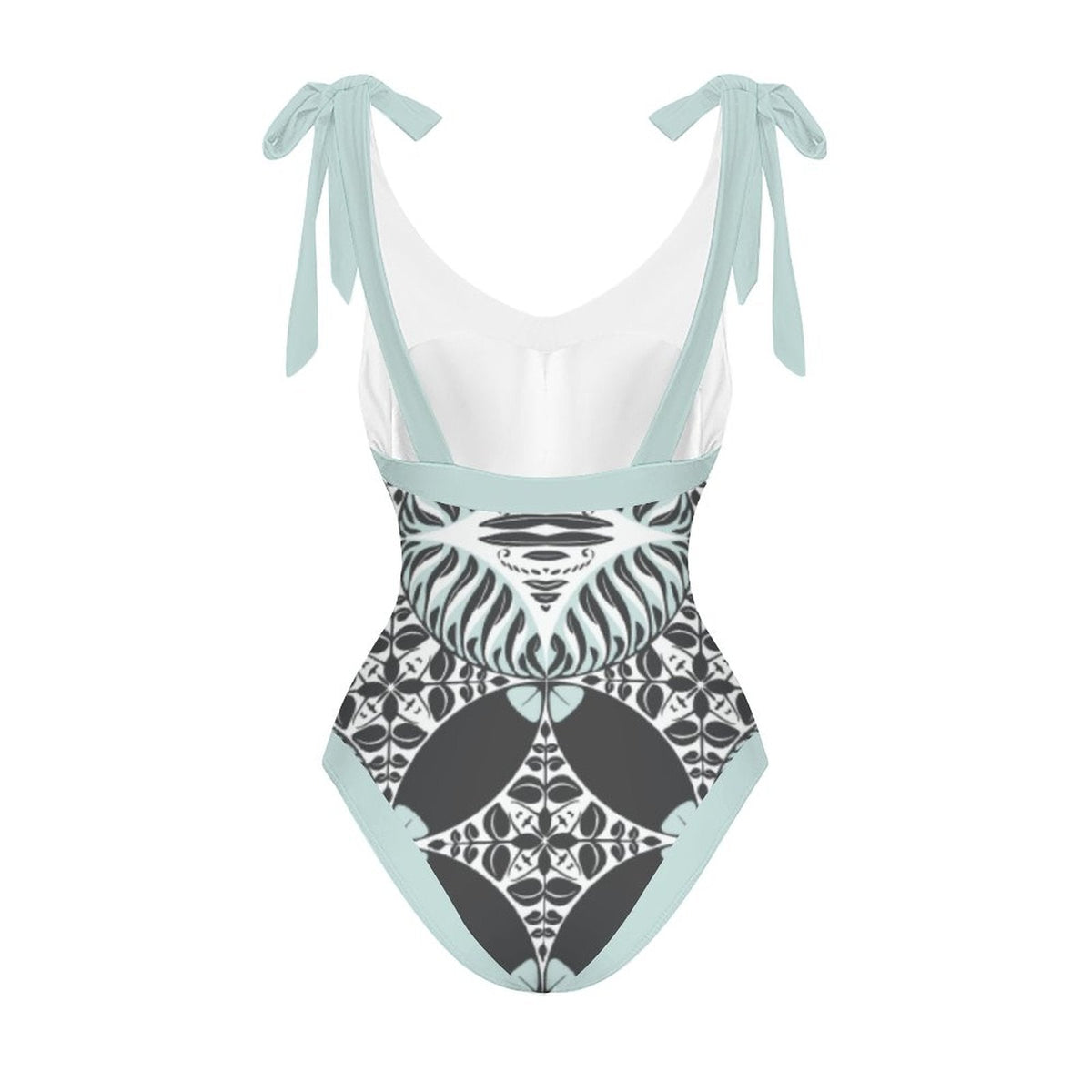 Casual Printed One Piece Swimsuit And Cover Up 2306100474