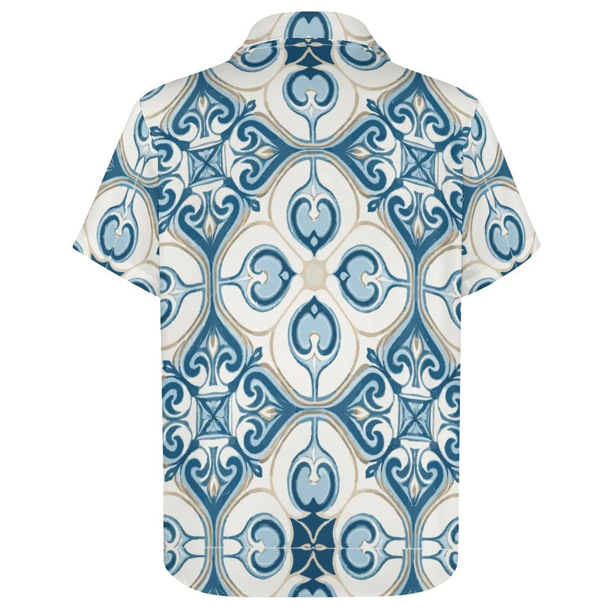 Men's Fashion Casual Printed Short Sleeve Shirts 2306100441