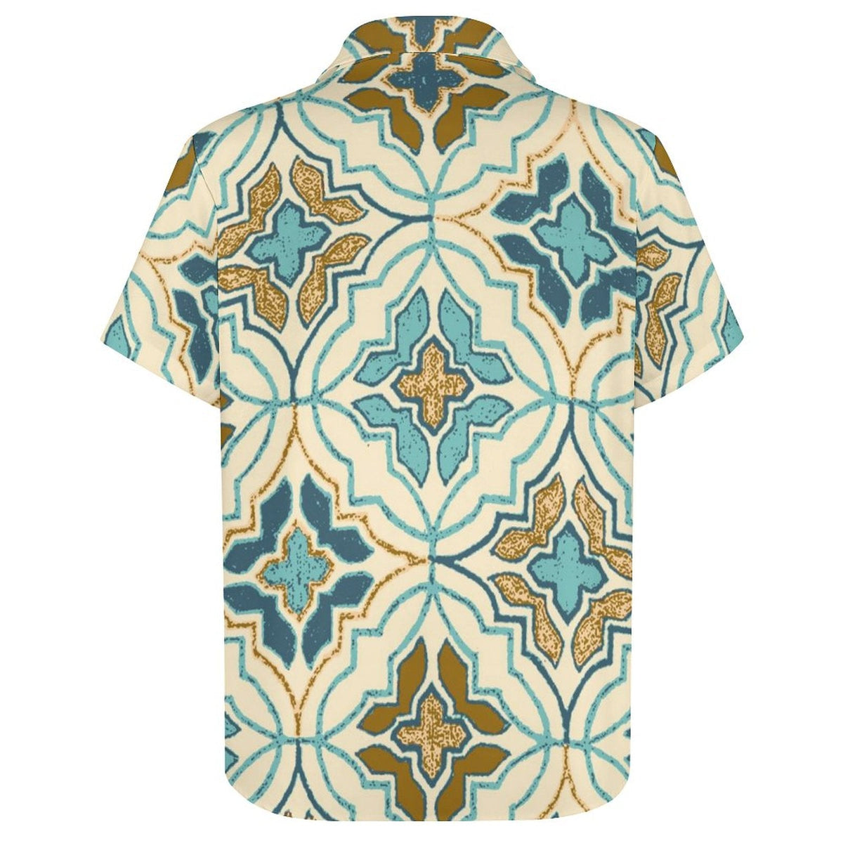 Men's Fashion Casual Printed Short Sleeve Shirts 2306100444