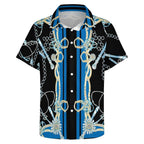 Men's Fashion Casual Printed Short Sleeve Shirts 2306100947