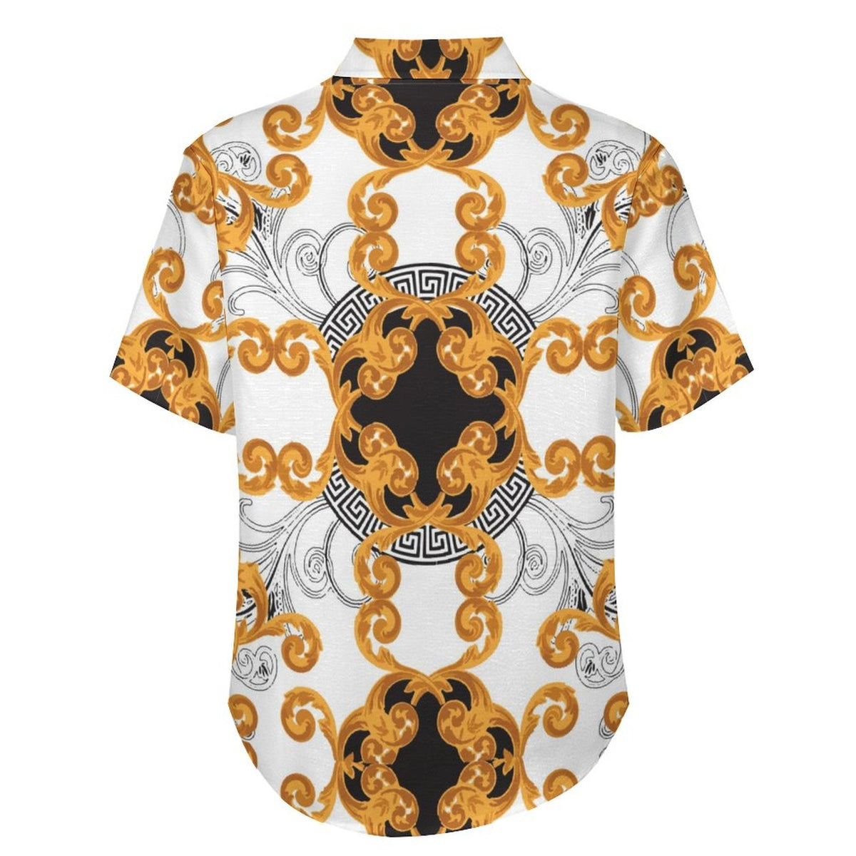 Men's Vintage Print Vacation Hawaiian Shirt 2306104047