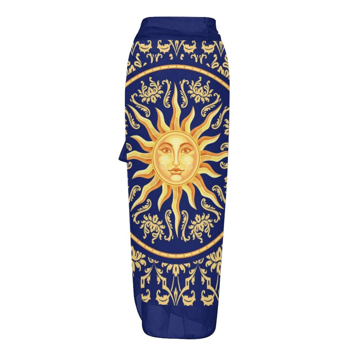 Fashion Printed One Piece Swimsuit And Cover Up 2305105404
