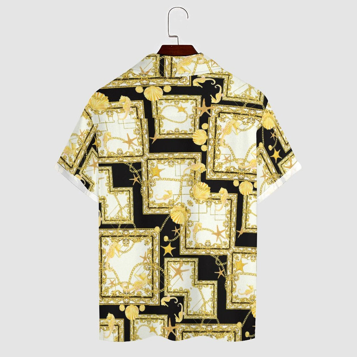 Men Hawaiian Casual Short Sleeve Shirt 2306100034
