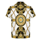 Men Hawaiian Casual Short Sleeve Shirt 2306100097