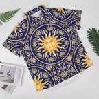 Men's Fashion Casual Printed Short Sleeve Shirts 2306100035