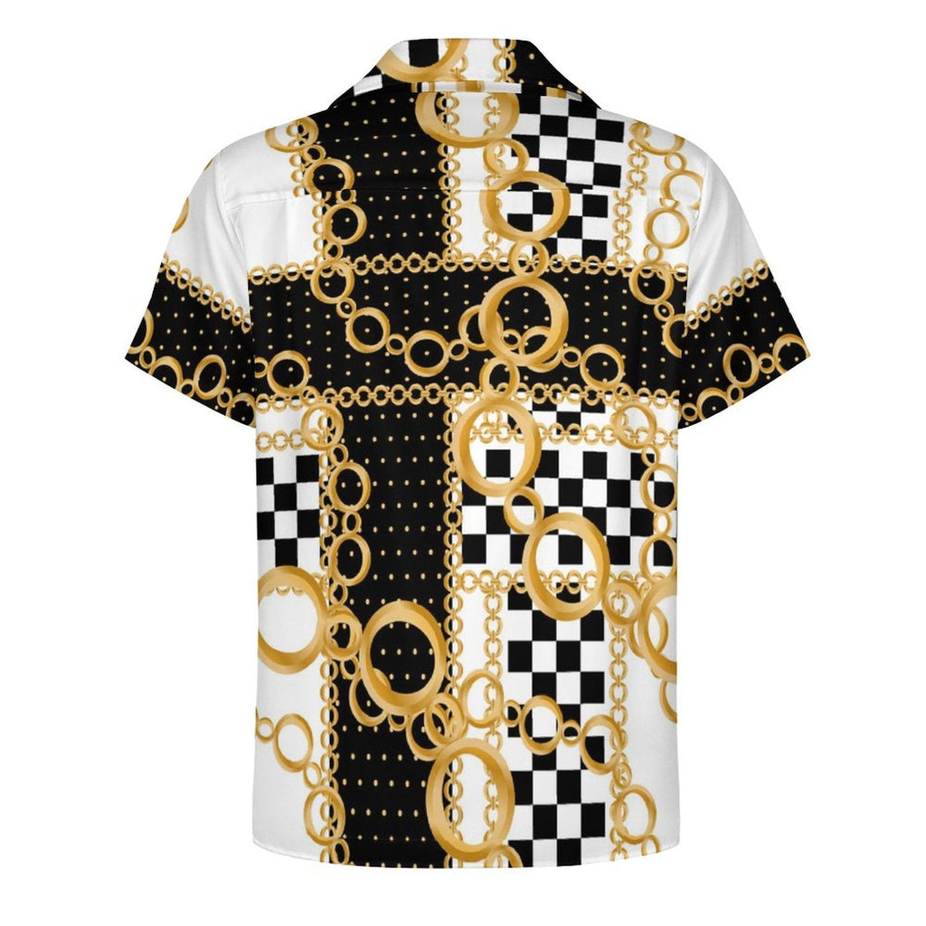 Men Hawaiian Casual Short Sleeve Shirt 2306101494