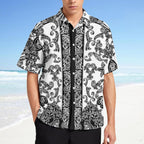 Men's Fashion Casual Printed Short Sleeve Shirts 2306101110