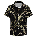 Men's Fashion Casual Printed Short Sleeve Shirts 2306100459