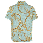Men's Fashion Casual Printed Short Sleeve Shirts 2306101117