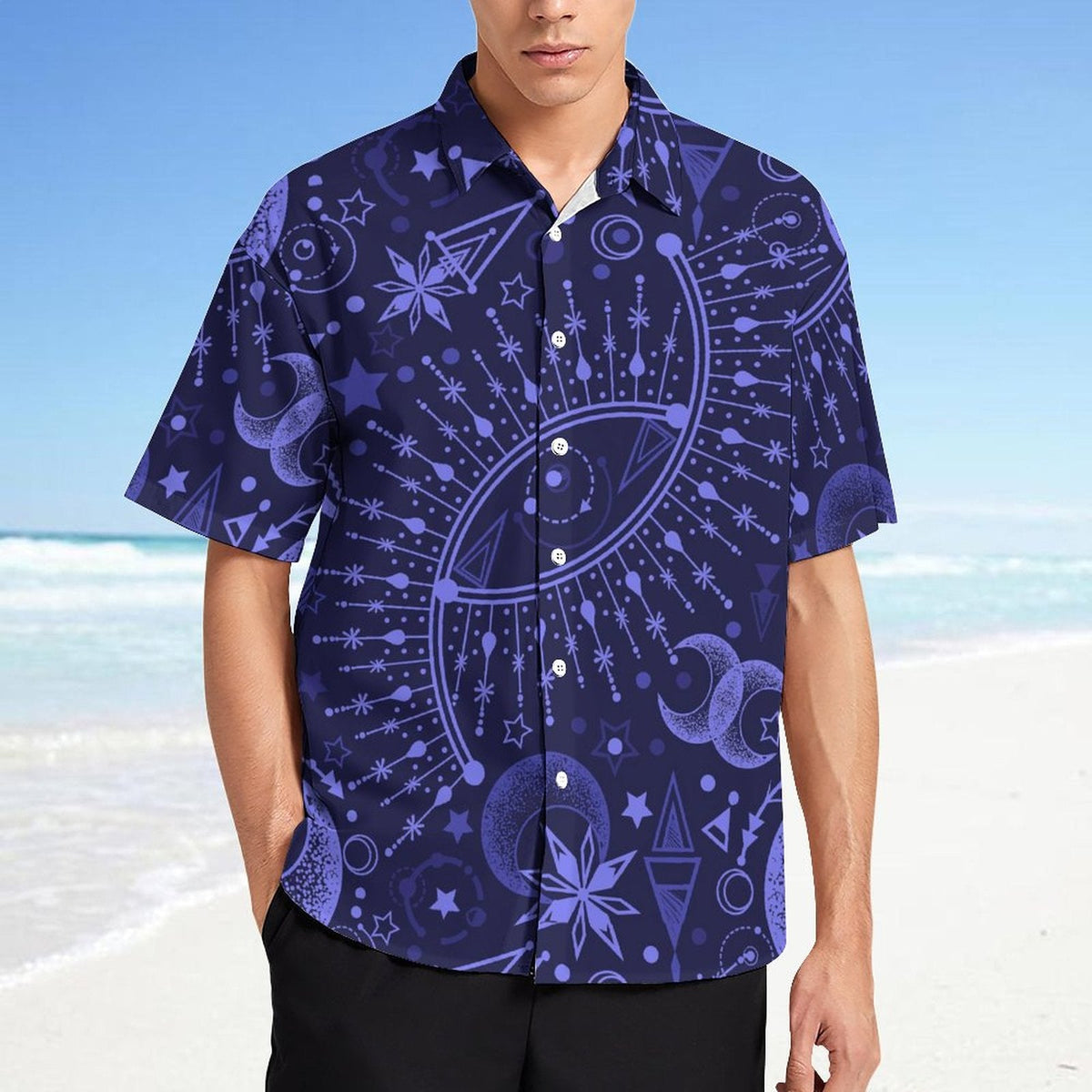 Men's Fashion Casual Printed Short Sleeve Shirts 2306101052