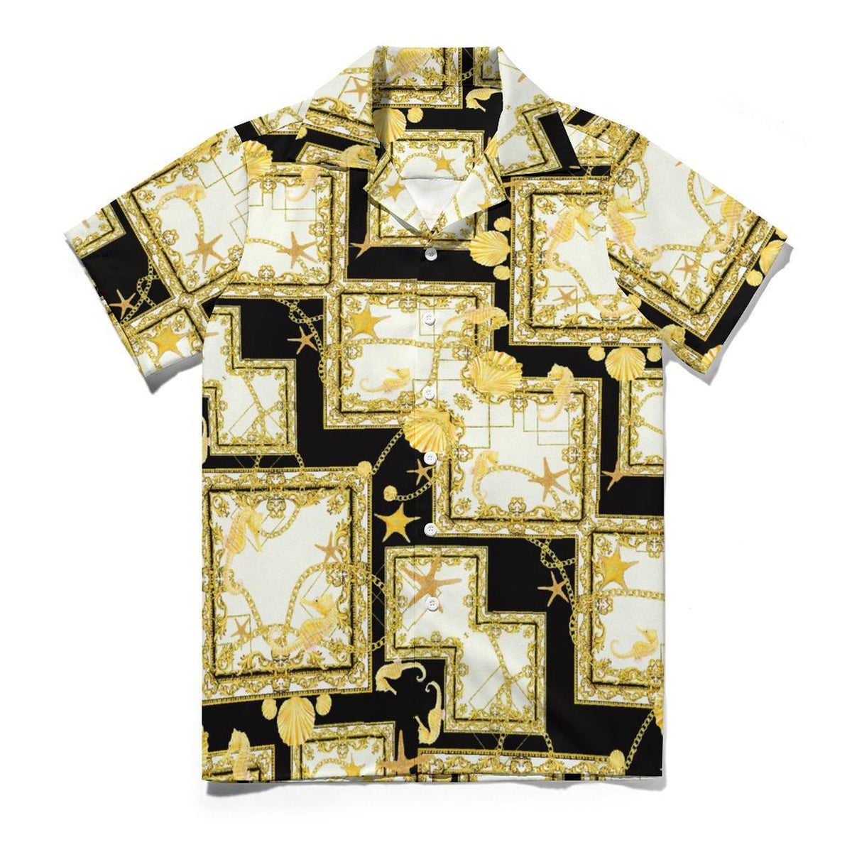 Men Hawaiian Casual Short Sleeve Shirt 2306100034