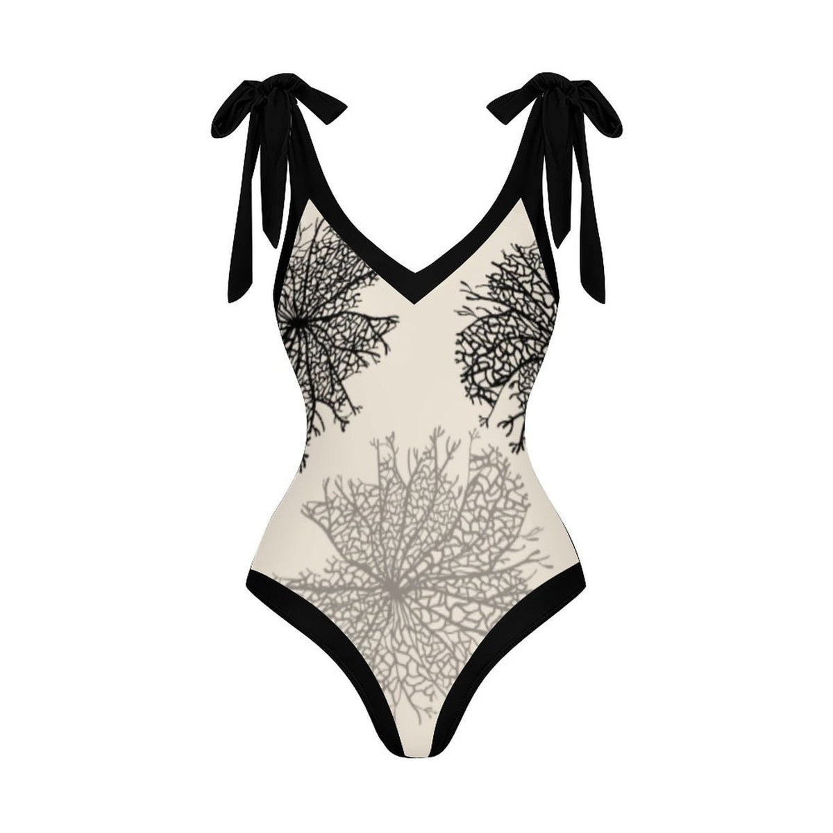 Casual Printed One Piece Swimsuit And Cover Up 2305105072