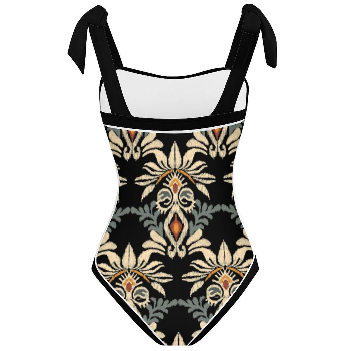 Fashion Printed One Piece Swimsuit And Cover Up 2305105225