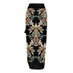 Casual Printed One Piece Swimsuit And Cover Up 2305105226
