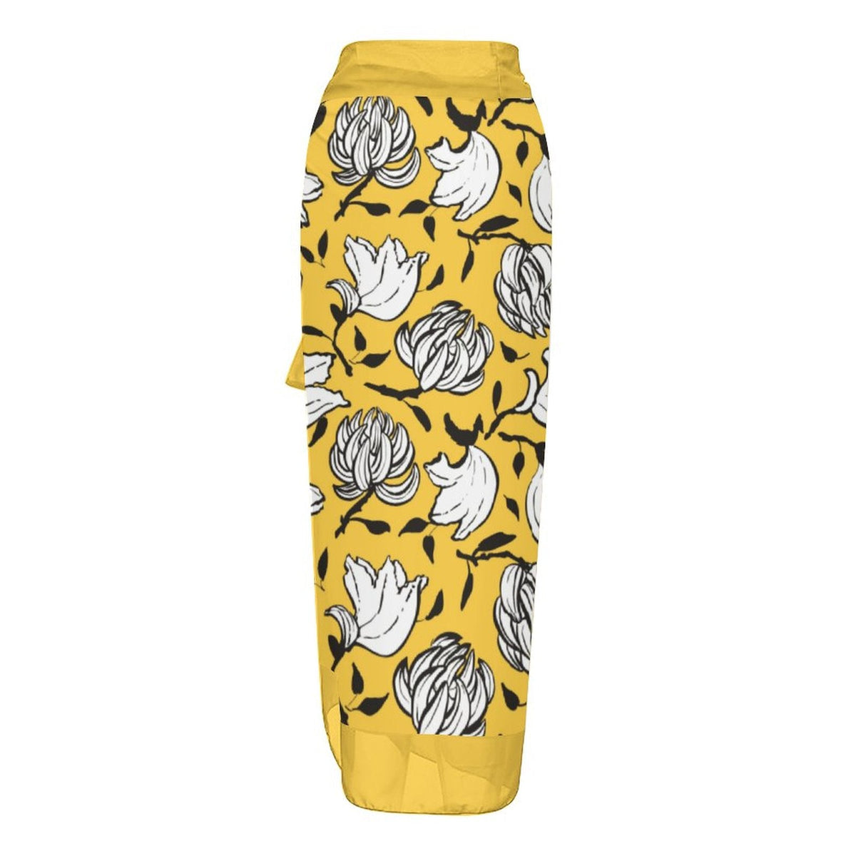 Casual Printed One Piece Swimsuit And Cover Up 2305105077