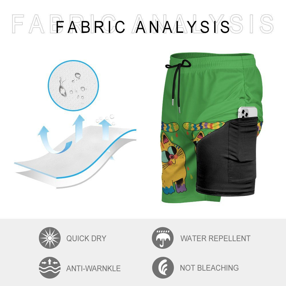 Men's sports fashion beach shorts 2306101764