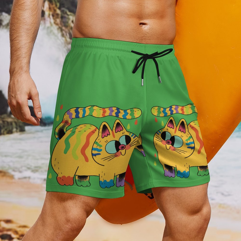 Men's sports fashion beach shorts 2306101764