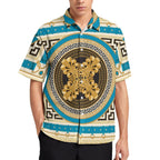 Men's Fashion Casual Printed Short Sleeve Shirts 2306100455