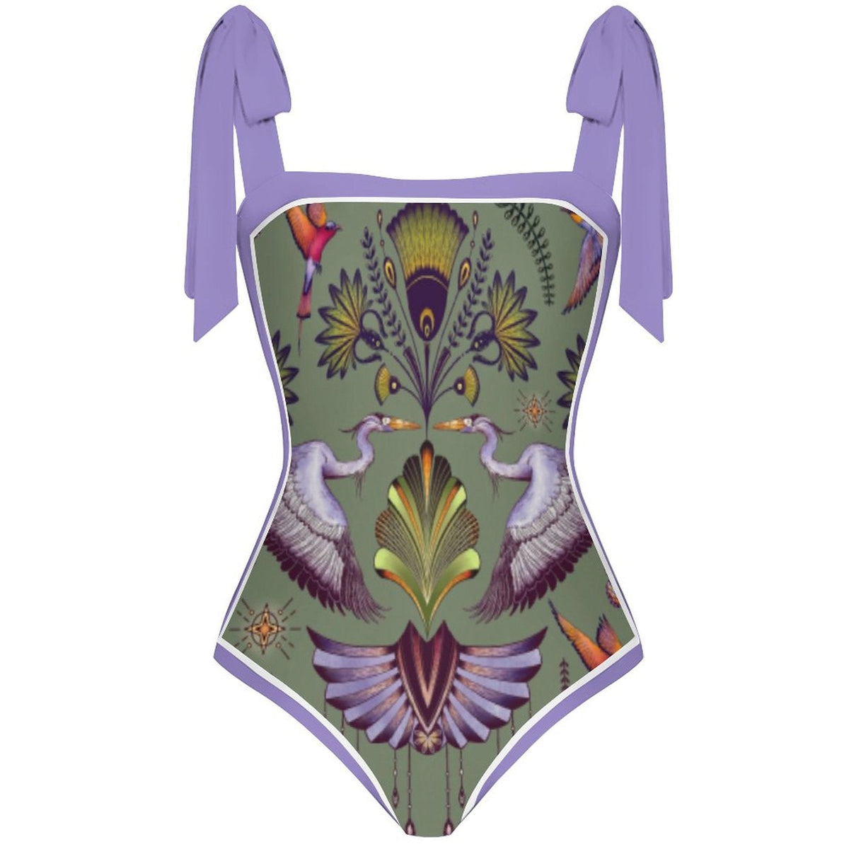 Fashion Printed One Piece Swimsuit And Cover Up 2306100619
