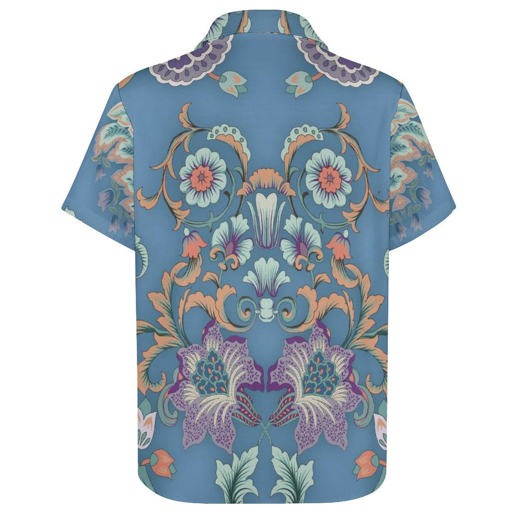 Men's Fashion Casual Printed Short Sleeve Shirts 2306100464