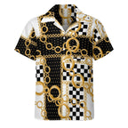 Men Hawaiian Casual Short Sleeve Shirt 2306101494