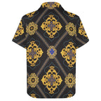 Men's Fashion Casual Printed Short Sleeve Shirts 2306101496