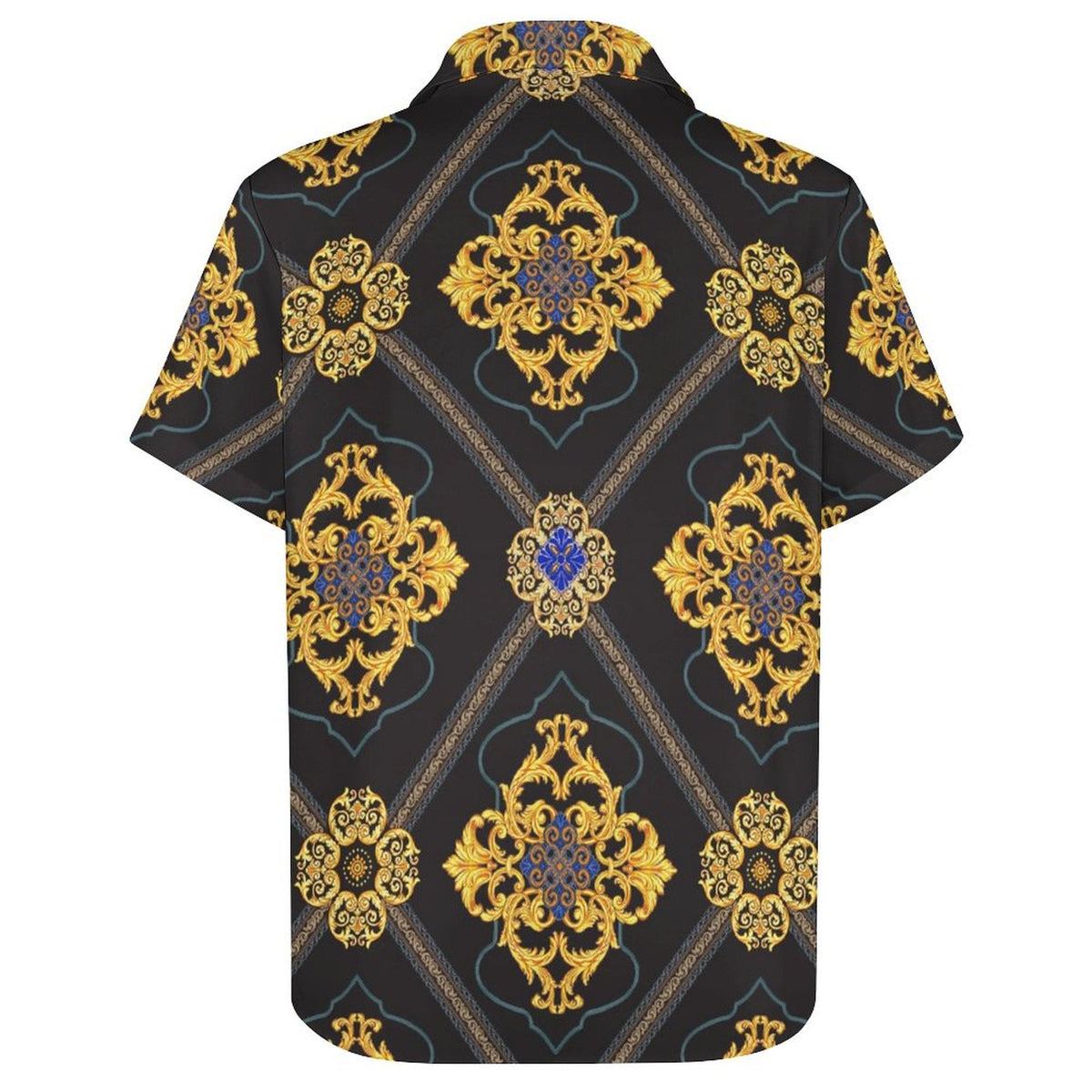Men's Fashion Casual Printed Short Sleeve Shirts 2306101496
