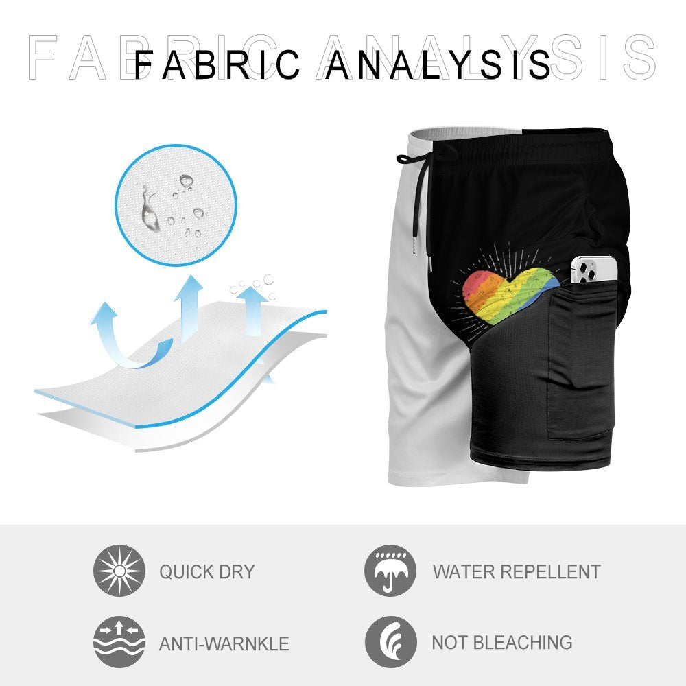 Men's sports fashion beach shorts 2306101755