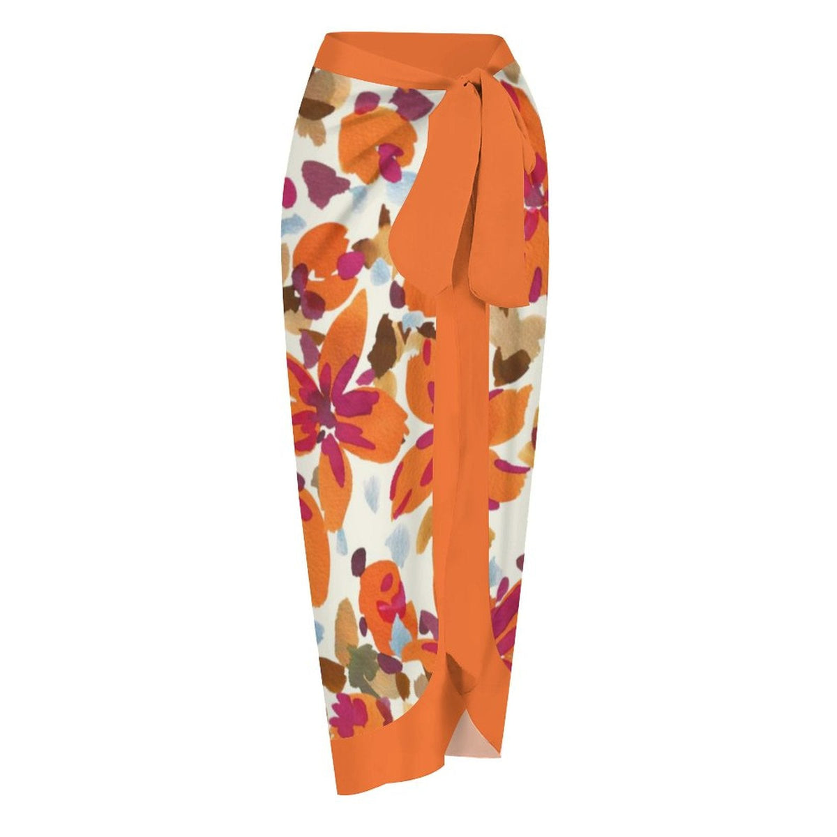 Casual Printed One Piece Swimsuit And Cover Up 2306100418
