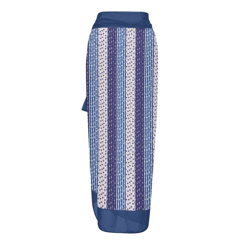 Casual Printed One Piece Swimsuit And Cover Up 2305105787