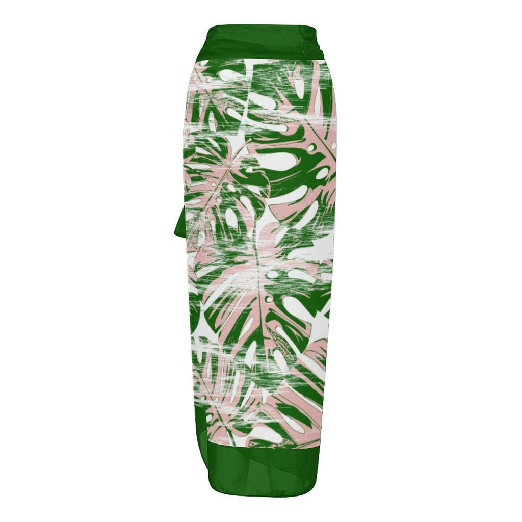 Fashion Printed One Piece Swimsuit And Cover Up 2305105856