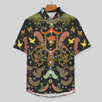 Men's Vintage Animal Print Vacation Hawaiian Shirt 2306104040