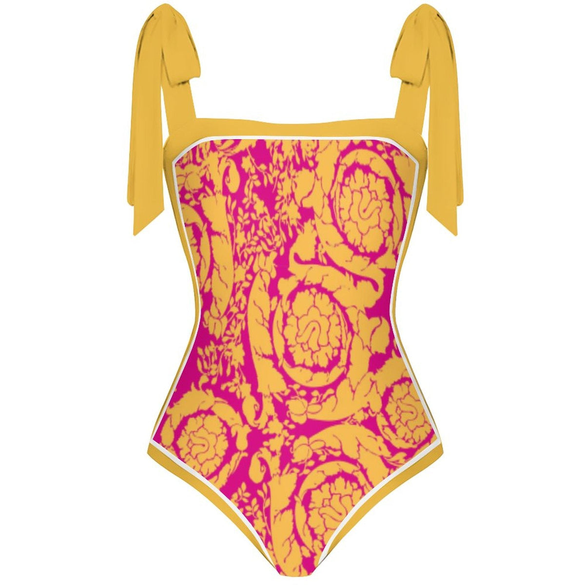 Fashion Printed One Piece Swimsuit And Cover Up 2306100607