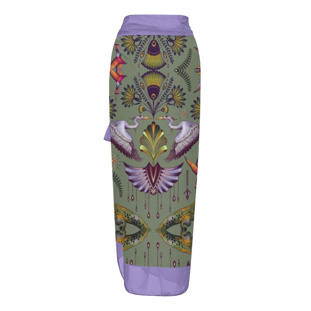Fashion Printed One Piece Swimsuit And Cover Up 2306100619