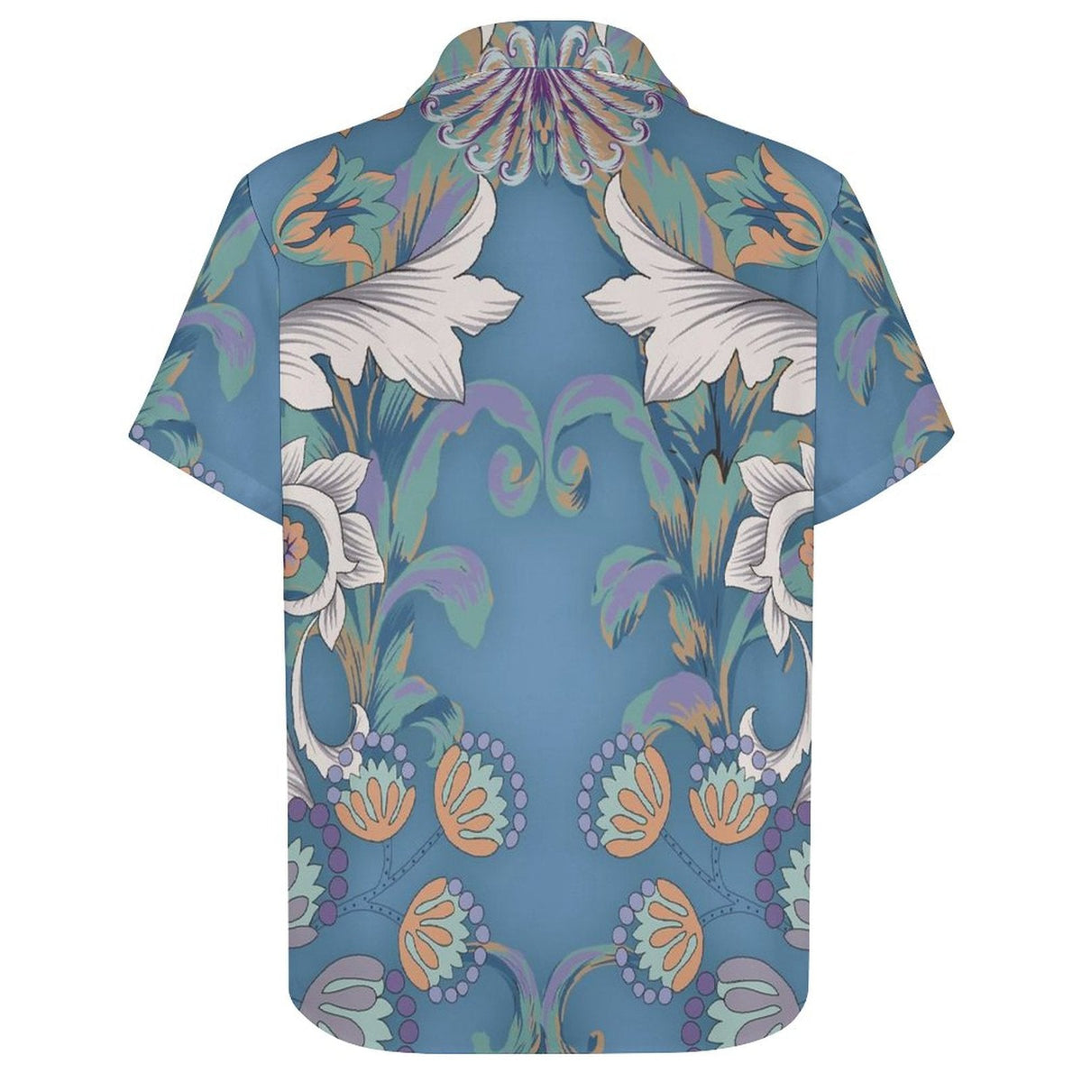 Men's Fashion Casual Printed Short Sleeve Shirts 2306100465