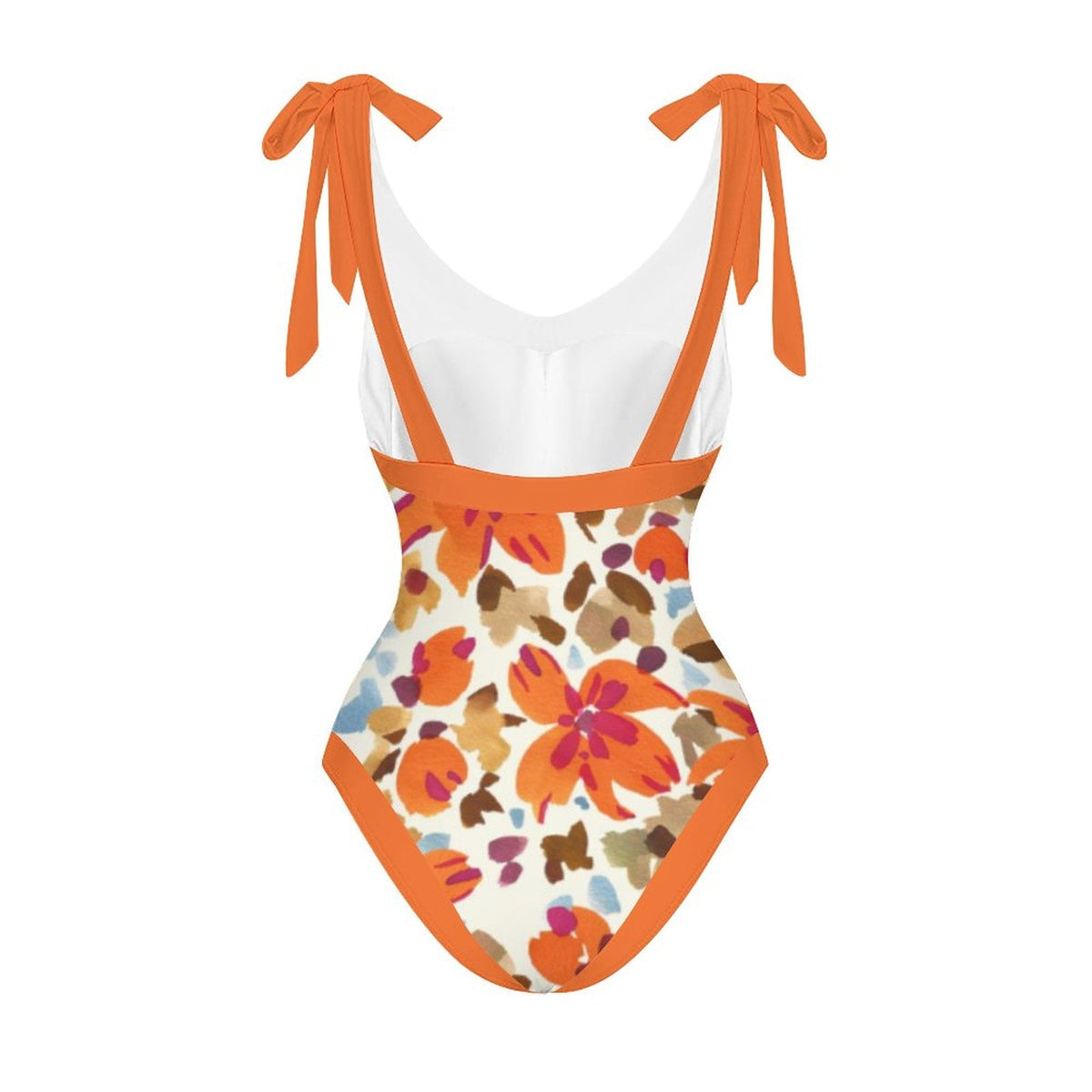 Casual Printed One Piece Swimsuit And Cover Up 2306100418