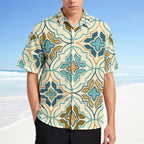 Men's Fashion Casual Printed Short Sleeve Shirts 2306100444