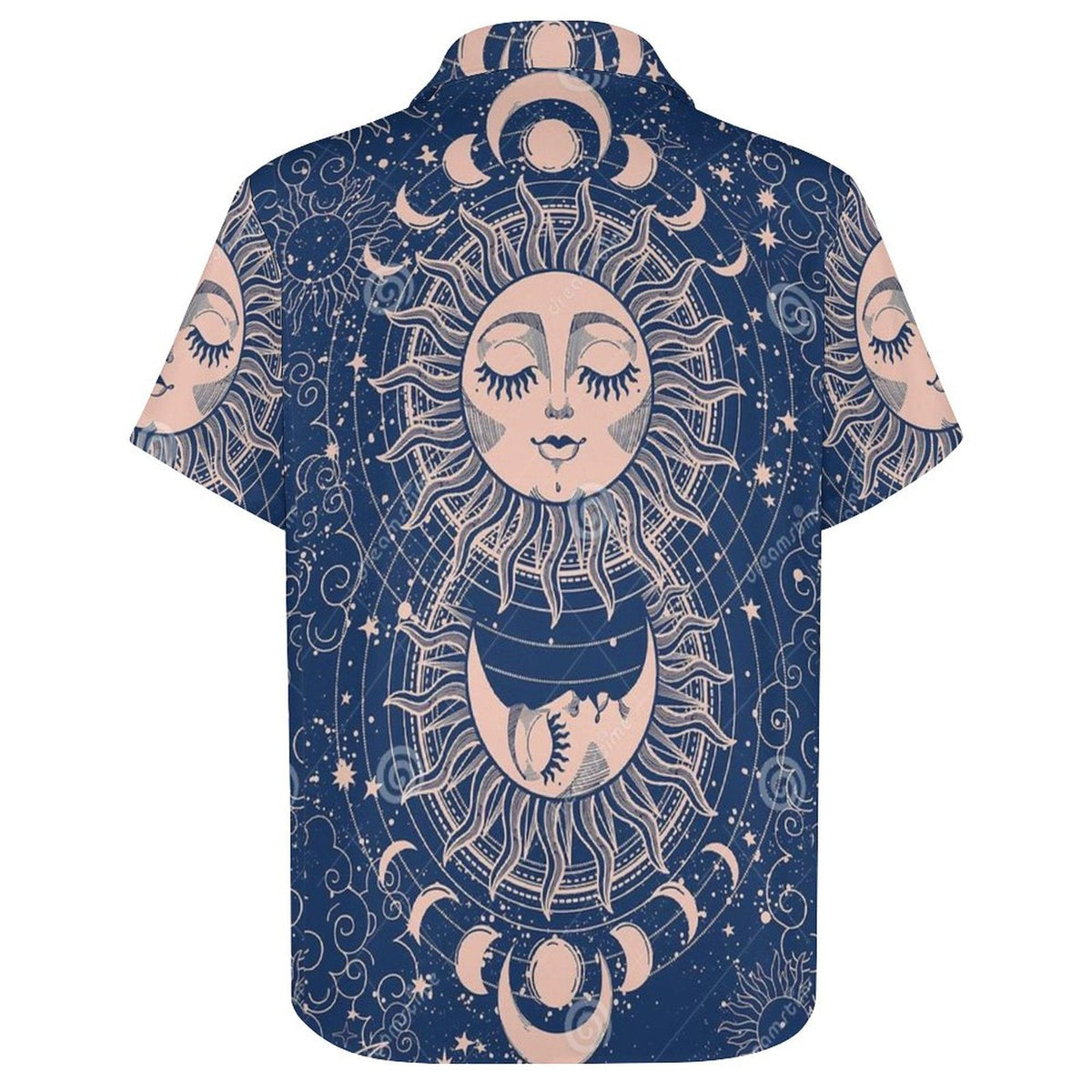 Men's Fashion Casual Printed Short Sleeve Shirts 2306100972