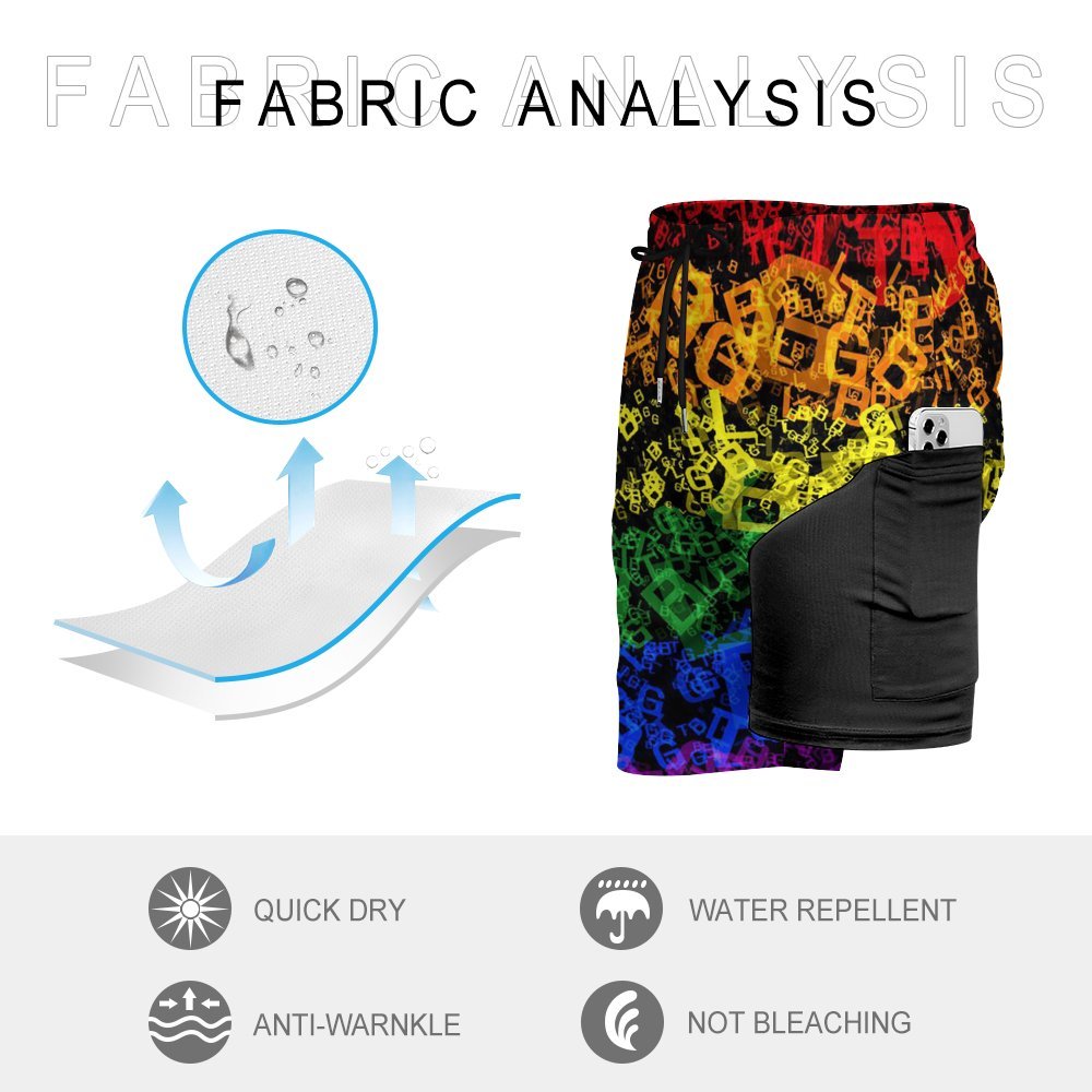 Men's sports fashion beach shorts 2306101752