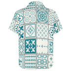Men's Fashion Casual Printed Short Sleeve Shirts 2306100447
