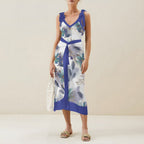 Casual Printed One Piece Swimsuit And Cover Up 2305106061