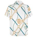 Men's Fashion Casual Printed Short Sleeve Shirts 2306100462